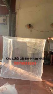 TRÁNG VÈO NUÔI CÁ TÔM Loại 2 Ly -- Lưới Thái Lan Siêu Bền