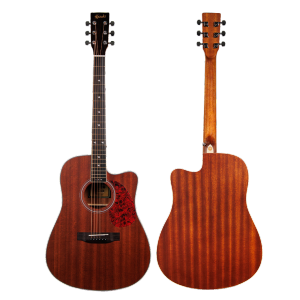 Kazuki SD LITE 41C Acoustic Guitar GEN2 กีต้าร์โปร่ง คาซูกิ ขนาด 41 นิ้ว คอเว้า