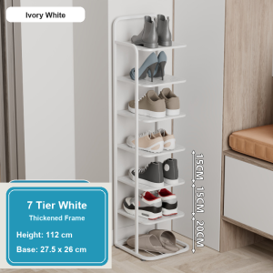 【CozyCasa】 Metal Shoe Rack / 4/5/6/7 Tier / Multi-Layer / Space Saving / Storage Organizer / Entryway