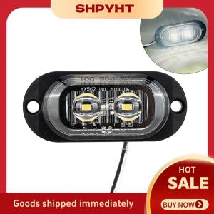 SHPYHT 12V 24V xe tải LED Side Marker ánh sáng xe trailer Dot E8 đánh dấu phản xạ van giải phóng mặt bằng đèn cho xe tải RV xe buýt thuyền