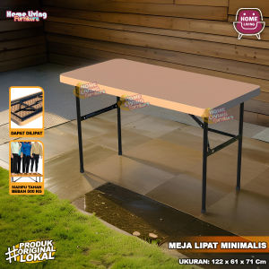 Meja Lipat Nandos Montana Meja LIpat Portable Serbaguna Meja Belajar Meja Makan Meja Taman Outdoor