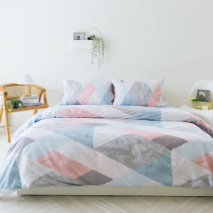 Darling Mattress ที่นอนดาร์ลิ่ง ชุดผ้าปูและผ้านวม รุ่น NANOTECH ลาย Marble ( Marble NANOTECH Bedsheet and Blanket Set)