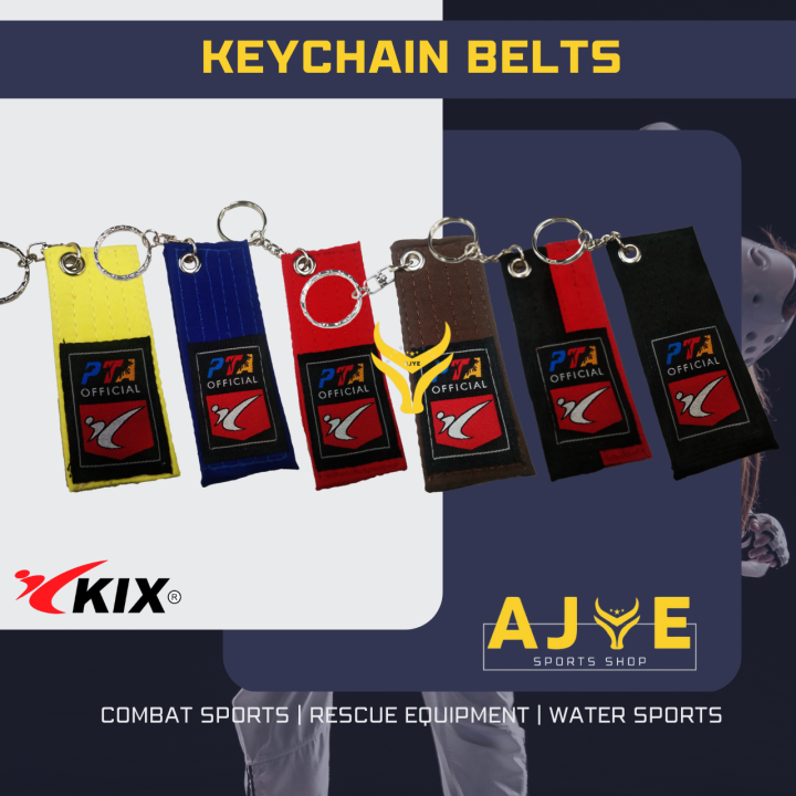 KIX TAEKWONDO KEY CHAIN BELTS | Lazada PH