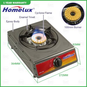 Milux YS-013 YS013 Single Dapur Gas Stove Cooker similar chelstar butterfly khind golden fuji sawana homelux 煤气炉 Ediyonline Ediy