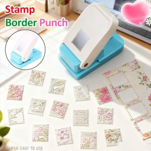 Stamp Border Punch Decorative Paper Punch for DIY Scrapbooking Card Making Craft Edge Punches