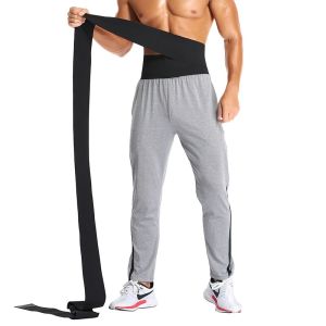 Men Waist Trainer Belly Bandage Wrap Slimming Sheath Body Shaper Compression Trimmer Straps Sauna Sweat Bands Body Shaper Workout Tank Top for Weight Loss Males Corset Belly Shapewear