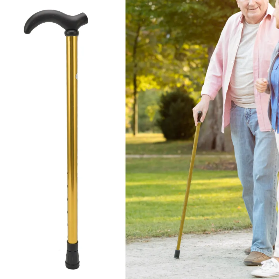 Adjustable Walking Cane With Rubber Tip