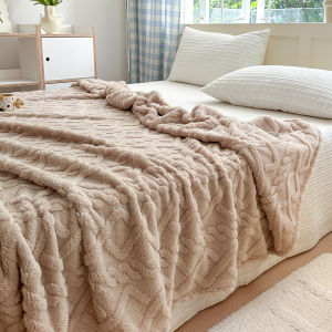 Blanket Throw Blanket Air Conditioning Blanket Shawl All-Season Taffeta Sofa Blanket Single Office Nap Bed Blanket LZD