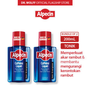 [Paket isi 2] Alpecin Caffeine Tonik Pria untuk Rambut Rontok