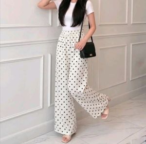 BIGG PROMO KULOT POLKA KECIL  // CELANA HIGWAIST POLKADOT TERMURAH