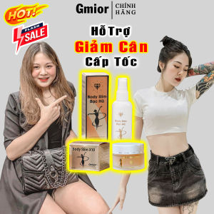 ✅ [ HOT ]ComBo Giảm Cân Cấp Tốc Xịt Tan Mỡ Body SLim Bạc Hà Và Kem Tan Mỡ Body Slim X10  Béo Đâu Xịt Đó An Toàn Hiệu Quả