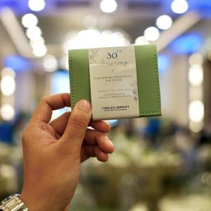 Marikina Made Leather Bifold Wallet - Personalized with Name - Souvenir