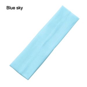 JUTBONG 1PC Hair Accessories for Women Yoga Headwear Yoga Hair Bands Solid Color Sports Headbands Elastic