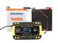 FOXSUR เครื่องชาร์จ 12V / 24V สลายซัลเฟตและฟื้นฟูแบตเตอรี่รถยนต์และรถจักรยานยนต์ Car/Motorcycle Smart Battery Charger / Pulse Repair Charger 12V/24V 8A/4A 6-150Ah/6-100Ah รุ่น FBC122408D มีการรับประกันสินค้าและมีคู่มือภาษาไทย. 
