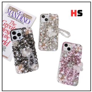 Ốp Lưng Điện Thoại Sang trọng Đính Ngọc Trai Dành Cho iPhone Thời Trang Cao Cấp 2024