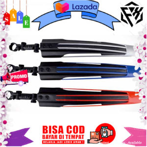 SPAKBOR SEPEDA UNIVERSAL DEPAN & BELAKANG 2 PCS (spatbor sepeda depan belakang / spakboard spakbor sepeda variasi / spakbor sepeda BMX / aksesories sepeda aksesoris sepeda variasi / spakbor sepeda mtb spakbor rockbros elastis / spakbor sepeda kecil )