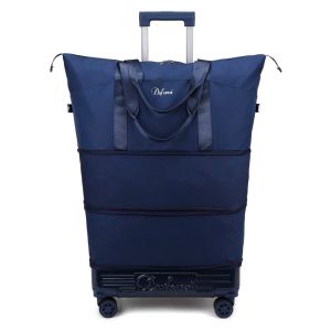 Vali Kéo Du Lịch Dung Tích 55L Gập Gọn Chống Nước Tốt