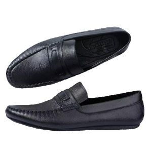 New Mens black shoes waterproof rubber slip-on student black shoes non-slip flat black shoes 0105523