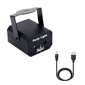 Đèn LASER 2 tia phiên bản có REMOTE 32 hiệu ứng Cảm Biến Theo Nhạc - Đèn Chiếu Mini Thích Hợp Chơi Karaoke Bay Phòng DJ trang trí liên hoan