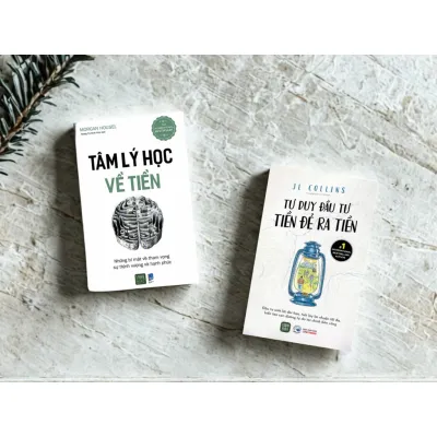 Sách - Combo 2 cuốn: Tâm Lý Học Về Tiền + Tư Duy Đầu Tư Tiền Đẻ Ra Tiền