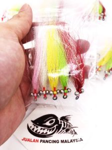 SKYGITZ MALAYSIA ANJANG CLOUSER MINNOW PEACOCK BASS SPIN FLY LURE 5pcs