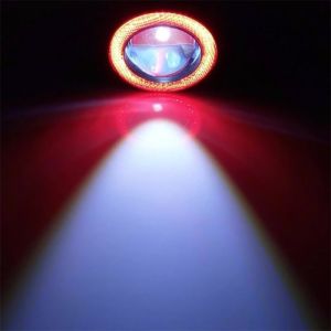 Foglamp Led Angel Eyes 89mm COB DC12V 10W Isi 2pcs lampu Fog Lamp Mobil Angel Eye Foglemp Foglem BB