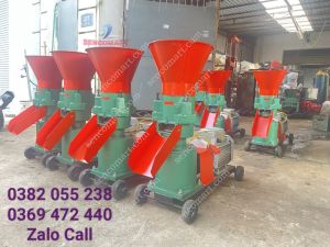 Máy ép cám viên S160 trục đứng motor liền máy
