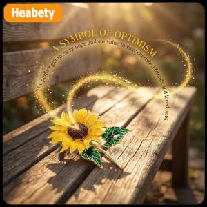 【2-3 ngày giao hàng】 Thanh Lịch Hướng Dương Trâm Pin Cho Phụ Nữ Hoa Corsage Wedding Trang Sức Thời Trang Phụ Kiện Cho Ăn Mặc Và Áo Khoác