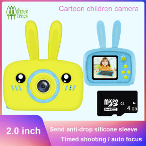 threetrees 2 Inch Toy Camera For Kids Full HD 1080P Mini Digital Kids Camera for Children Camera Toys 12 MP Video Recording Selfie
