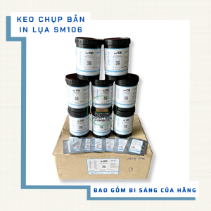 1 thùng 12kg Keo chụp bản SM 106 hệ nước