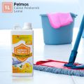 Cairan Pembersih Lantai Rumah Kantor 1 Liter Pelmos Anti Kuman Aroma Lemon Fresh. 