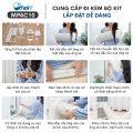 Máy lạnh di động 12.000 BTU thông minh nhập khẩu Fujihome, máy điều hòa di động đứng mini điều khiển Wifi đa năng làm lạnh, hút ẩm, lọc không khí. 