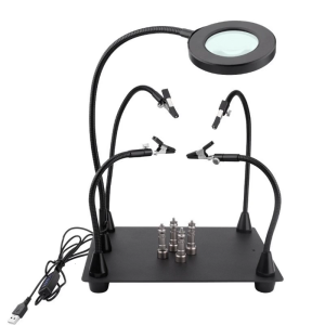 Durability Repair Welding Holder Helping Hands Soldering Station for Fixing Model Making with AntiSlip Base