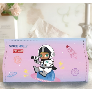 👜 ที่ใส่ทิชชู่แบบพับเก็บได้ เก๋ๆ ลาย Molly ใส่ได้กับกระดาษทิชชู่ทั้งแบบกล่องและแบบห่อ ทั้งไซส์ใหญ่และไซส์เล็ก ขนาด 25×12×12 cm