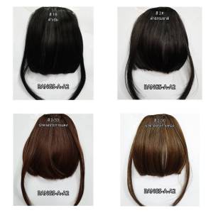 💥HOT แฮร์พีช หน้าม้า รุ่นหนาพิเศษ แบบตรง จอน ปัดข้าง สไตล์เกาหลี (พร้อมส่ง)