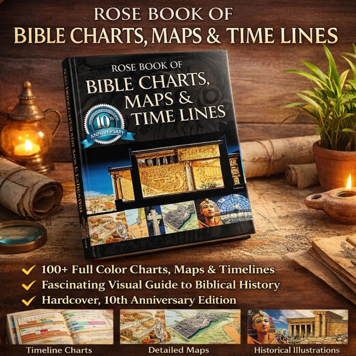 【Location Guide】Rose Book Of Bible Charts And Maps Timeline Study Book ...