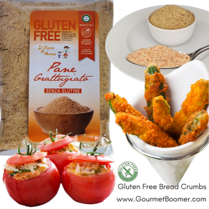 Gluten Free Bread Crumbs from Italy made of Corn and Rice flour 250 Grams