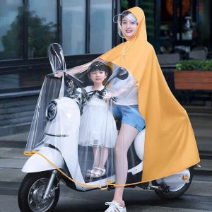 Áo Mưa Cánh Dơi 1 Mũ Có Kính Trong Suốt Siêu Rộng | Áo Mưa Đi Xe Máy Chống Tạt Toàn Thân