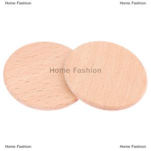[COD] Home Fashion 10Pcs 3.8cm Round Disc Unfinished Wood Circle Wood Pieces Cutouts Wooden DIY Ornaments For Craft Supplies Decoration