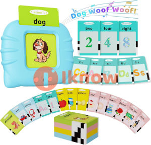 Toddler Toys Talking Flash Cards for 1 2 3 4 5 6 Year Old Boys and Girls Autism Sensory Toys for Autistic Children Learning Educational Montessori Speech Therapy 248 Sight Words Kids Gifts