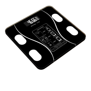 Mini Timbangan Badan DigitalUSB Charging Anti Pecah Layar LCDscalekaca Berat