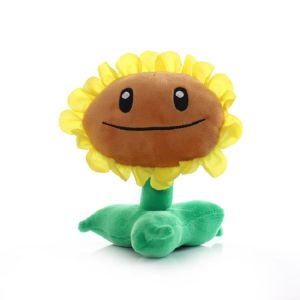1pcs Plants vs Zombies All Styles Plants Plush Toys 13-30cm PVZ Peashooter SunFlower Chomper Cactus Soft Stuffed Toys Doll Gift for Kids
