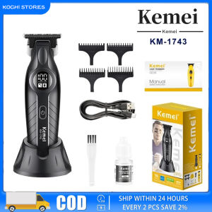 【COD】Kemei Alat Cukur Rambut Elektrik Hair Clipper Kemei KM-1551 / KM-1551 Alat Pencukur Kumis Jenggot Professional pemotong rambut Original