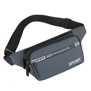 TI9P Outdoor Nylon Casual Storage Belt Bag Men Waist Bag Chest Pack Waist Packs