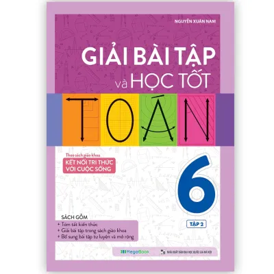 Sách Combo Giải bài tập và học tốt Toán lớp 6 (Theo Sách giáo khoa Kết nối tri thức với cuộc sống)