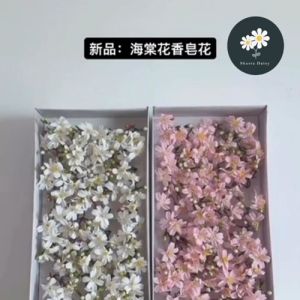 (4 PCS Per Set) Crabapple Blossom Soap Flower Head Bunga Sabun 海棠花香皂花花头