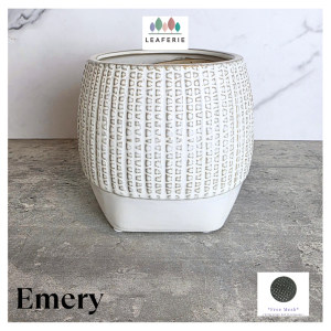 The Leaferie Emery Flowerpot flowerpots . flower pot . plant pots planter planters Ceramic