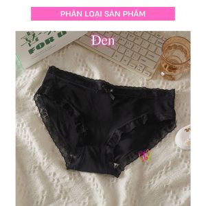 Quần lót nữ su đúc thun lạnh vải ren trẻ trung thoải mái thoát mát (MS 03142) Anna Shop