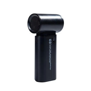 2025 New High Speed Portable Electric Fan USB Rechargeable 3 Speed Fan 4000mAh Outdoor Handheld FanBladeless Fan