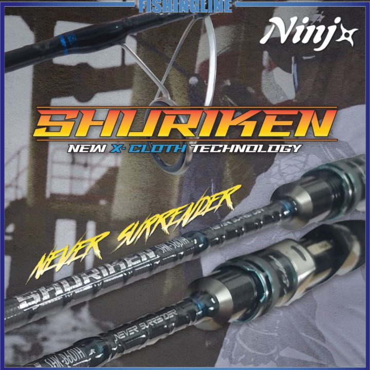 "NEW!!"NINJ SHURIKEN HOLLOW ROD{NEW X-CLOTH TECHNOLOGY} | Lazada